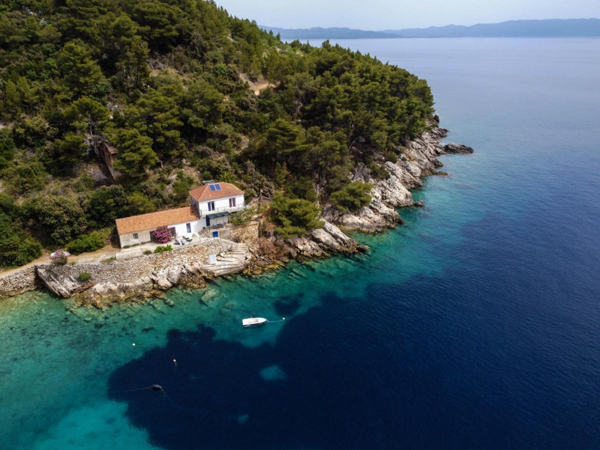 Secluded Fisherman'S Cottage Cove Skozanje, Hvar - 4009 Gdinj Екстер'єр фото